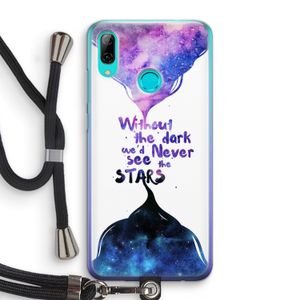 Stars quote: Huawei P Smart (2019) Transparant Hoesje met koord