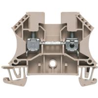 Weidmüller 1412960000 Doorgangsserieklem 6.10 mm Schroeven Beige 100 stuk(s)