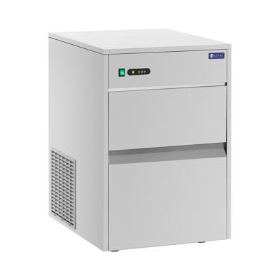 IJsblokjesmachine - 50kg/24u - 13 kg capaciteit - 350 W - RVS - Royal Catering