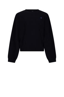 NoBell winter sweater meisjes - navy blauw - Kaila - furry