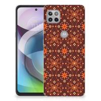 Motorola Moto G 5G | TPU bumper | Batik Brown