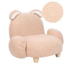 Beliani - KANNA - Kinderstoel - Beige - Nepbont