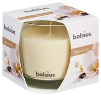 Bolsius True Scents geurglas 95/95 vanilla (1 st)