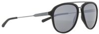 Spect Eyewear zonnebril Palmbeach piloot matzwart/zilver - thumbnail