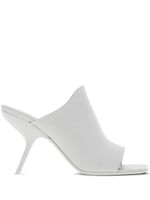 Ferragamo mules à bout ouvert 85 mm - Blanc - thumbnail