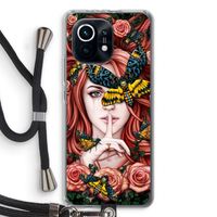 Lady Moth: Xiaomi Mi 11 Transparant Hoesje met koord