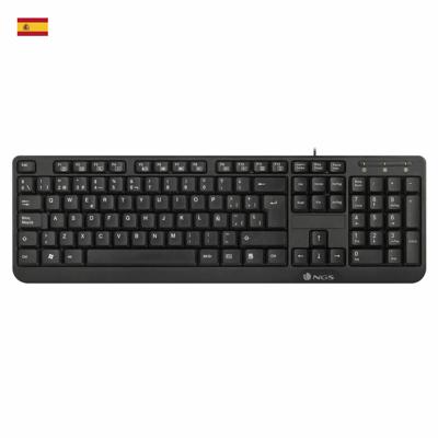 Toetsenbord NGS NGS-KEYBOARD-0344 Zwart