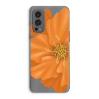 Orange Ellila flower: OnePlus Nord 2 5G Transparant Hoesje