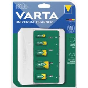 Varta Universal Charger batterij-oplader Huishoudelijke batterij AC