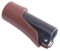 Gazelle Handvat rechts 105mm - bruin