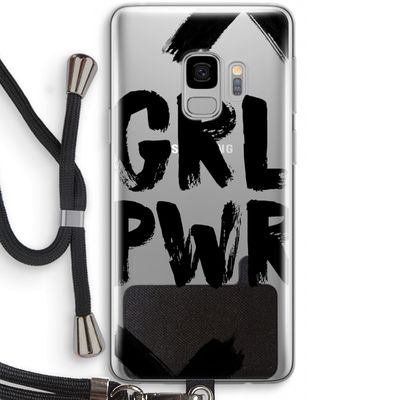 Girl Power #2: Samsung Galaxy S9 Transparant Hoesje met koord