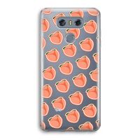 Just peachy: LG G6 Transparant Hoesje