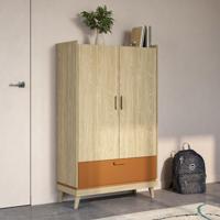 Home365 Linnenkast Skagen - Eiken - 2-Deurs met Lade
