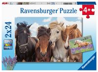 Ravensburger puzzel 2x24 stukjes paardenliefde