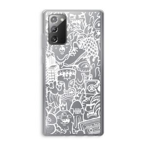 Vexx Mixtape #2: Samsung Galaxy Note 20 / Note 20 5G Transparant Hoesje