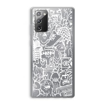 Vexx Mixtape #2: Samsung Galaxy Note 20 / Note 20 5G Transparant Hoesje