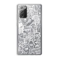Vexx Mixtape #2: Samsung Galaxy Note 20 / Note 20 5G Transparant Hoesje