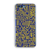 Majorelle Blue Print: Honor 10 Transparant Hoesje