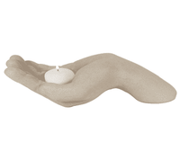 Mudra Waxinelichthouder Keramiek Linkerhand