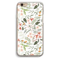 Sweet little flowers: iPhone 6 / 6S Transparant Hoesje