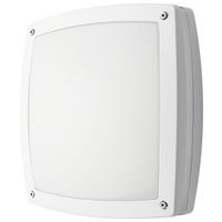 SG Sidewalk LED Wandlamp 19W 3000K mat wit IP65 IK10 sensor 611839