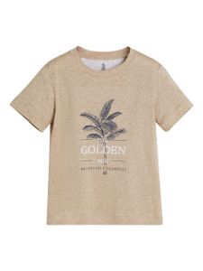 Brunello Cucinelli Kids t-shirt à imprimé graphique - Tons neutres