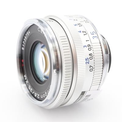 Zeiss 35mm f/2.8 C-Biogon T* ZM zilver occasion
