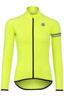 AGU Thermo Fietsshirt Lange Mouwen Essential Dames - Geel - XXL