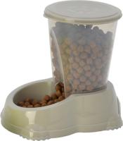 Moderna voerfontein Smart Snacker 1.5 liter warmgrijs - Gebr de boon