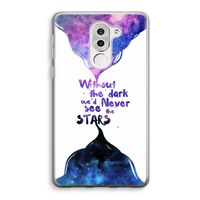Stars quote: Honor 6X Transparant Hoesje