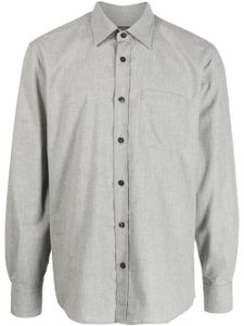 Peserico chemise en coton à manches longues - Gris