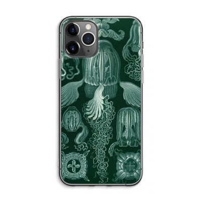 Haeckel Cubomedusae: iPhone 11 Pro Max Transparant Hoesje