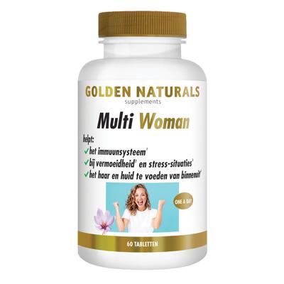 Golden Naturals Multi Strong Gold Woman 60Tabletten