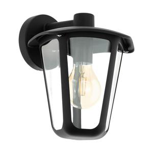 Eglo Zwarte muurlamp Monreale Down 98121