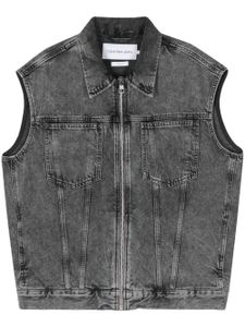 Calvin Klein Jeans gilet en jean - Gris