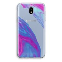 Zweverige regenboog: Samsung Galaxy J5 (2017) Transparant Hoesje
