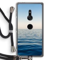 Water horizon: Sony Xperia XZ2 Transparant Hoesje met koord