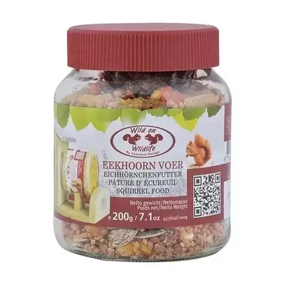 Eekhoorn voer pot 200g