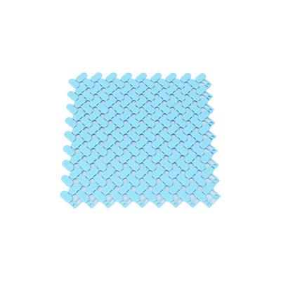 PACK OF 5 FLOOR TILE SWIMMING POOL SOFTEE 25X25CM BLUE