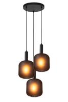 Lucide ELOISE - Hanglamp - Ø 40 cm - 3xE27 - Zwart Lucide ELOISE - Hanglamp - Ø 40 cm - 3xE27 - Zwart
