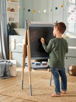 Vouwbaar bord, in 3 hoogtes verstelbaar marineblauw