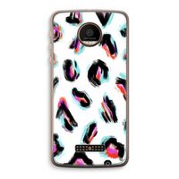 Cheetah color: Motorola Moto Z Force Transparant Hoesje Cheetah color: Motorola Moto Z Force Transparant Hoesje