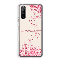 Hartjes en kusjes: Sony Xperia 10 III Transparant Hoesje