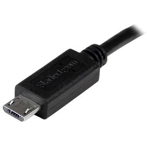 StarTech.com 20 cm USB OTG kabel Micro USB naar Micro USB M/M USB OTG Adapter