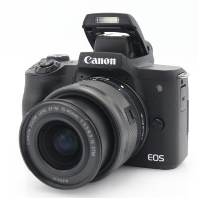 Canon EOS M50 mark II + 15-45mm IS STM occasion (incl. BTW)