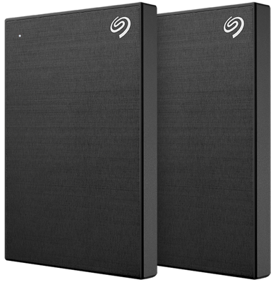 Seagate One Touch Portable Drive 5TB Zwart - Duo pack