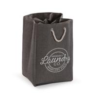 Wasmand Versa Grijs Polyester PVC Metaal EVA 30 x 55 x 36 cm
