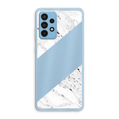 Biggest stripe: Samsung Galaxy A52 Transparant Hoesje