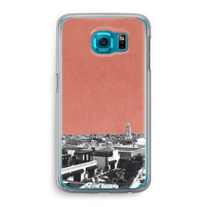 Marrakech Skyline : Samsung Galaxy S6 Transparant Hoesje