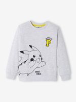 Pokémon® jongenssweatshirt grijs gechineerd - thumbnail